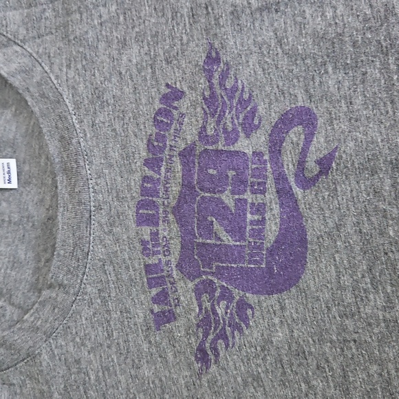 Gray T-Shirt with Purple Deals Gap Graphic - Picture 2 of 4